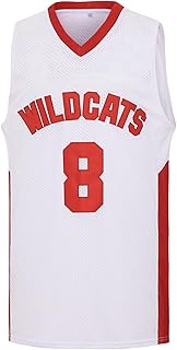 Mens Wildcats High School Jersey,14 Troy Bolton Basketball Jersey,8 Chad Danforth Basketball Jersey/