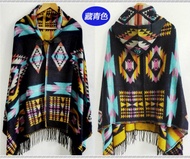 [NEW 2023] Ethnic Multifunction Bohemian Shawl Scarf Tribal Fringe Hoodies Jacket striped Cardigans 