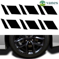 VANES Reflective Car Wheel Stickers Waterproof Creative Exterior Accessories for 16"-21" Rims Styling Decoration Car Windows Sticker