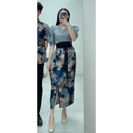 KEMEJA Z11 F333 Couple Dress Batik Shirt Premium Material Korean Look