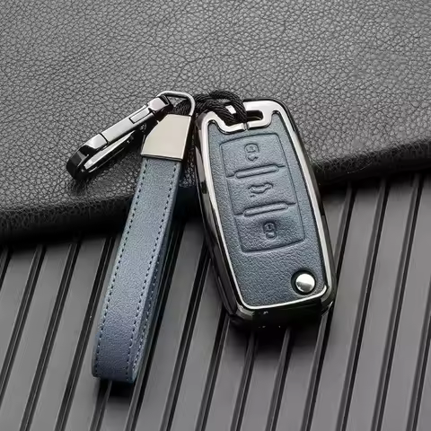 Car Key Case Cover Key Bag for Volkswagen VW Golf 3 4 5 6 Mk4 Mk6 Passat B5 B6 B7 B8 Cc Polo Tiguan 