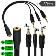 3.5mm Grade 3+3.5mm Grade 3 Male+3.5mm Grade 4 Male+2.5mm Grade 3 Male One Point Three Wires