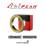 Tripeak BB30 Ceramic Bearing Replacement Kit with dust cap G5 Si3N4「#6806-2RS」