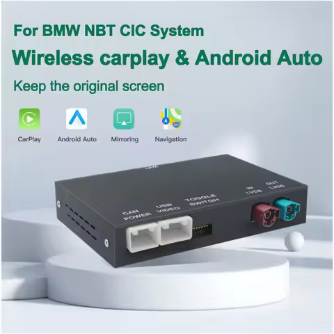 Wireless CarPlay Android For BMW NBT CIC System For BMW 1 2 3 4 5 6 7 Series X1 X3 X4 X5 X6 MINI F56