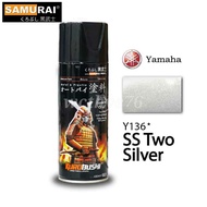 Samurai Spary Paint Y136 SS Two Silver 400ml