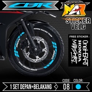 STICKER STICKER Cutting Rim CBR 150R - Sticker Accessories Cutting Sticker List Motor Honda CBR150R 