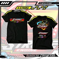 4STROKE T-SHIRT BIGSIZE ML XL XXL XXXL OVERSIZE 4STROKE STREETWEAR JUMBO T-SHIRT
