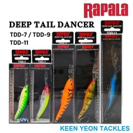 💥💥 RAPALA DEEP TAIL DANCER FISHING LURE (TDD-7 / TDD-9 / TDD-11)