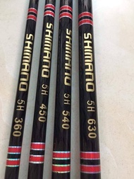 CẦN TAY SHIMANO 5H Cao Cấp 3m6 4m5 5m4 6m3