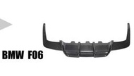 》傑暘國際車身部品《全新寶馬 BMW F06 F11 F12 改 M6 保桿用 碳纖維 卡夢 CARBON V款 後下巴