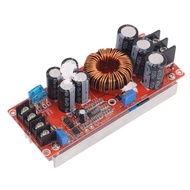 FO 1800W 40A DC to DC 1200W 20A Step-up Converter Boost Power Supply Module IN 8-60V OUT 12-90V dc to dc วงจร แปลงไฟ เพิ่มแรงดัน เพิ่มไฟ solar cell DIY ขยายเสียง แอมป์ amplifier แบตเตอรี่