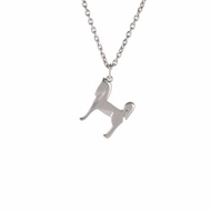 HERMES 合金小馬項鏈項鍊