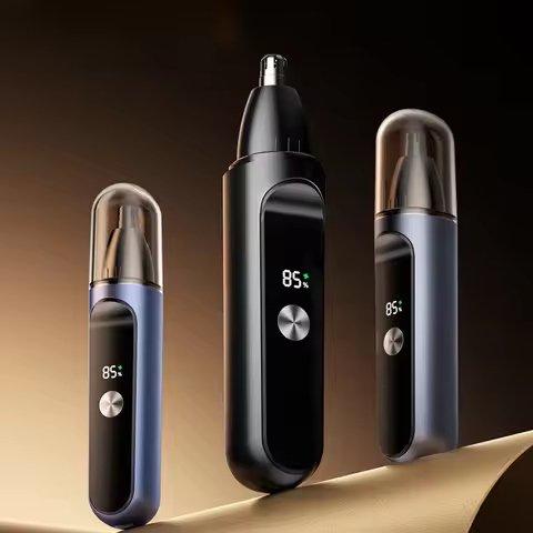 Nose Hair Trimmer Facial Hair Trimmer Beard Hair Trimmer Rechargeable Male Female Electric Nose Hair