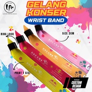 CONCERT TICKET BRACELET/WRISTBAND/ EVENT BRACELET TOUR STUDI BRACELET