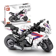 Lego-compatible motorcycle for kids Sembo motorcycle building blocks