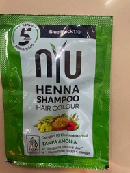 Nyu Henna Shampoo Hair Colour natural brown natural black NYU sampo burgundy