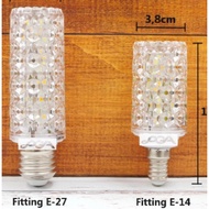 20-watt Crystal Corn LED Bulb Decorative Bulb Lamp/ E14 and E27 E27 LED Bulb