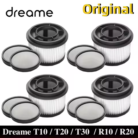 Dreame T10 / T20 / T20 Pro / T30 / T30 Neo / R10 / R10 Pro / R20 Replacement Parts Pre Post Filter A
