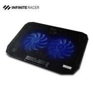 INFINITE RACER N106 2 FAN LAPTOP COOLER PAD FOR 15.6" AND BELOW