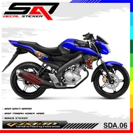 Stiker Custom Full Body VIXION New - Decal Sticker Striping Variasi Motor VIXION New SDA.06