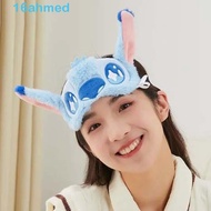 AHMED Cartoon Animal Eye Mask Pillow, Stitch Judy Rabbit Plush Animal Eye Mask, Cute Elastic Band Ni