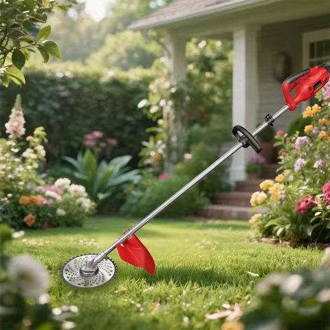 220V Electric Lawn Mower Multi-function Lawn Trimmer Weeder High Branch Saw Pruning Shears Suitable 