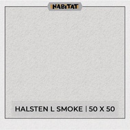 "¬ MilanTiles - HABITAT Halsten L Smoke 50x50 Keramik Lantai Kamar