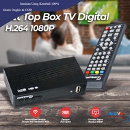 Taffware Bien4 Set Top Box TV Digital H.264 1080P DVB-T2 - Black