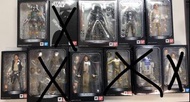 開封品 Opened S.H.figuarts SHF Boba fett Shadow trooper Darth Vader Luke Skywalker Han solo Chewbacca B