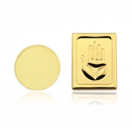 JJBA JoJo Enamel Brooch Pins To Be Continued Pins Kujo Jotaro Hat Cosplay Metal Badge Golden Pins fo