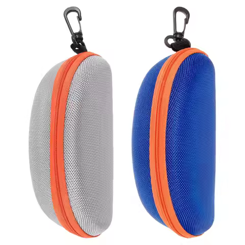 2Pcs Goggle Case for Swimming Glasses and Sunglasses Compact Eyeglass Storage Organizer Lightweight 