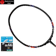 Apacs Commander 30 D.Grey【Install with String】Yonex BG66 Original Badminton Racket (1pcs)