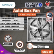 BLOWER EXHAUST BOX FAN KANDANG AYAM 50 INCH 380V 3 PHASE MOTOR DIRECT