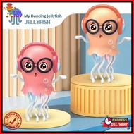 Magic Dancing Jellyfish Toy Sotong Menari LED Light Music Electric Octopus Children Boys Girls Baby 