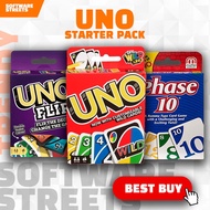 UNO Family 3 Pack(Uno, Uno Flip, Uno Phase 10)