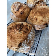 Fresh Artisan Sourdough Bread  // Whole wheat + Rye 20% Whole grain sourdough