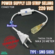 5050 220V LED Hose Connector IP66 100M Led Strip Adapter/ Connector/