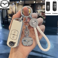 TPU Car Key Cover For Mazda 2/3/CX-3/CX-5/Skyactiv Key Case Keyless Smart Entry key Accessories