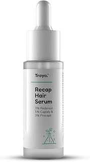 Traya Natural Hair Growth Serum With 3% Redensyl, 5% Capixyl, 3% Procapil For Increasing Hair Thickn
