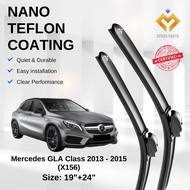 Mercedes GLA Class 2013 - 2015 (X156) Premium Japan Tech Car Wiper Accessories 19”+24” Type 07 Clip-
