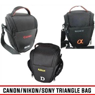 Canon Nikon Sony DSLR Bag Mirrorless bag triangle sling bag belt bag canon Nikon Sony canon Nikon So