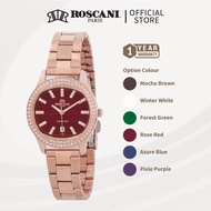 Roscani Mine E70 Rose Gold Bangle Women Watch | Stainless Steel Watch | Analog | Ladies Watch