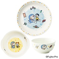Noritake｜哆啦A夢 童趣系列3件組 - 圓盤 深碗盤 飯碗