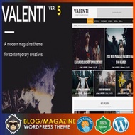 Valenti - WordPress HD Review Magazine News Theme v5.5.4