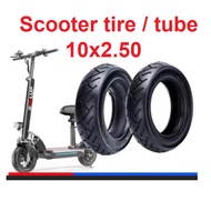 REPLACEMENT 10X2.50 ELECTRIC SCOOTER TIRES TYRE / INNER TUBE TAYAR SCOOTER ELEKTRIK 10 X 2.50 TIUB T
