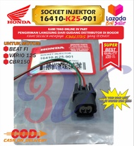 SOKET INJEKTOR HONDA BEAT FI 16410-K25-901