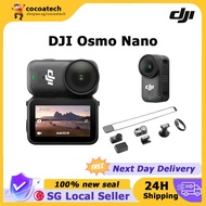 DJI Osmo Nano Standard Combo (128GB) - Small 4K/60fps Vlogging Camera with a 1/1.3″ Sensor, 143° Wid