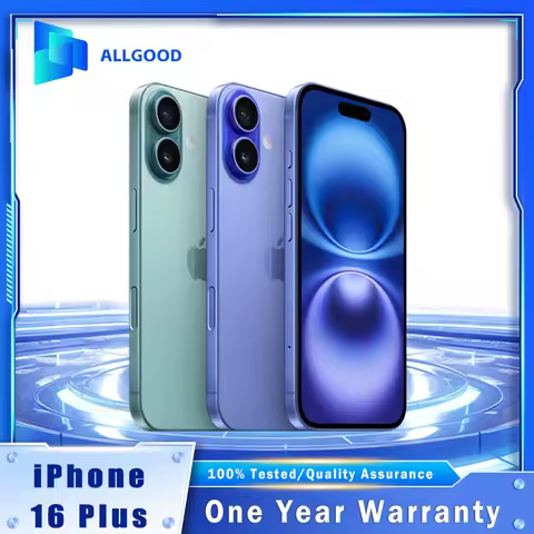 Original Apple iPhone 16 Plus US Version Unlocked - Camera Control Button, A18 Chip, 5G Mobile, 6.7"