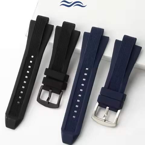 High Quality Silicone Rubber Watch Band Strap For Fits Michael Kors Replacement MK9019 MK8295 MK8492