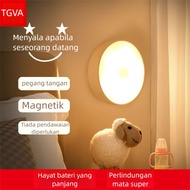 Pencahayaan Gu Jia LED Lampu Malam Magnetik Rumah Koridor Lampu Sensor Cahaya Lampu Penderia Gerakan